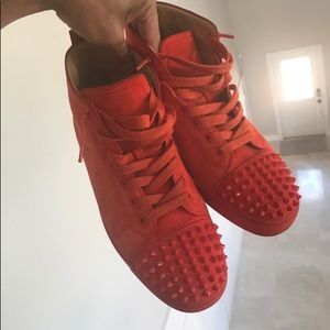 Christian Louboutin - Lou Spikes Flat  “Capucine”